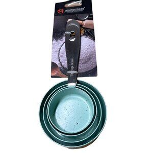 Measuring‎ Cup Set Master Class Light Green speckled Stainless Steel New W/Tags!